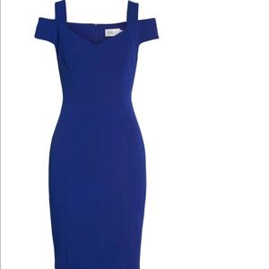 Eliza J Cold Shoulder Sheath Dress
